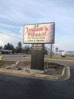 Jaspare's Pizza Fine Italian Food outside
