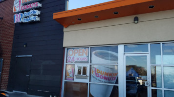 Dunkin' outside