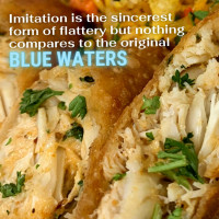 Blue Waters Caribbean Seafood Grill food