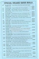 Thai Spice Kitchen menu