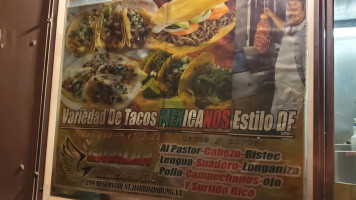 Super Tacos El Gavilán food