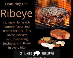 Cattlemens Steakhouse food