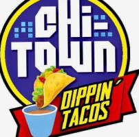 Chitown Dippin' Tacos food