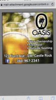 The Oasis Bar And Restaurant Castle Rock Wa food