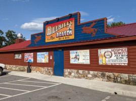 Hillbilly Heaven Bar Grill food