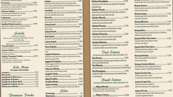 Tito's La Casa menu