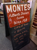 Monte's Trattoria Restaurant food