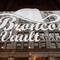 Broncos Vault Brazilian Steakhouse food