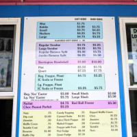 Golick's Dairy menu