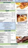 Ashley Diner And Cafe menu