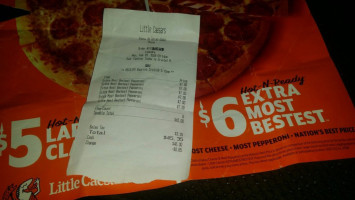 Little Caesars Pizza food