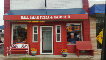 Ball Park Pizza inside