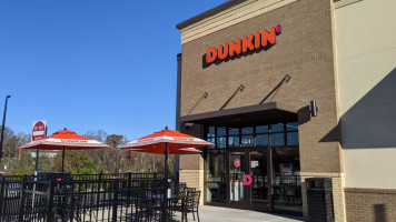 Dunkin' outside