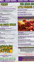 Ljz Backyard Bayou menu