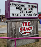 Kapuccinos At The Shack outside