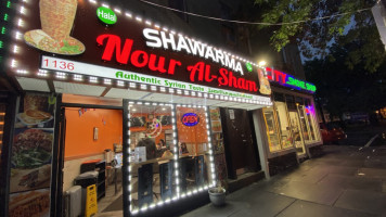 Nour Al Sham Halal Shawarma outside