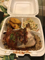 Abiki's Caribbean Flavas food