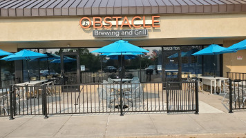 Obstacle Brewing And Grill outside