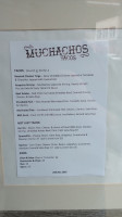 Muchachos Tacos menu