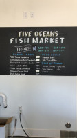 Five Oceans Fish Market inside