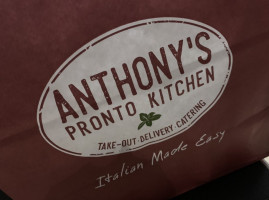 Anthony's Pronto Kitchen food