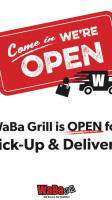 Waba Grill food