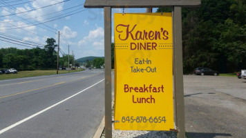 Karen's Diner outside