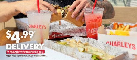 Charleys Cheesesteaks And Wings food