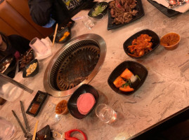 Korean Gogi Grill food