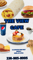 The View Cafe food