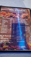 Crabs Landing menu