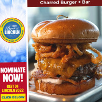 Charred Burger food