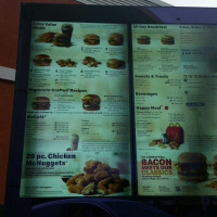 Mcdonald's menu