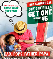 Papa Johns Pizza food