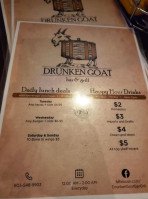 Drunken Goat Grill food