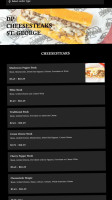 Dp Cheesesteaks St. George menu