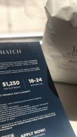 Hatch: Coffee With A Purpose menu