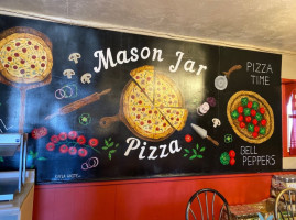 Mason Jars Pizza Pies inside