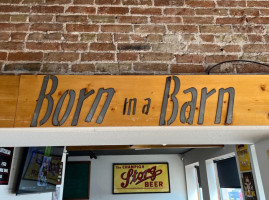 Born In A Barn food