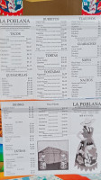 La Poblana Mexican Food Llc menu