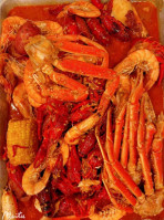 Seafood Bucket Cajun Style Seafood inside