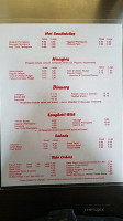 Joe's Pizza (west End) menu