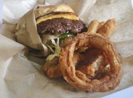 Blue Eyes Burgers Fries food