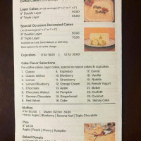 Lemon Tree Marketplace menu