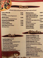 Benny's Pizza menu