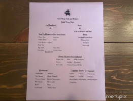 Ham Shop Deli Bakery menu