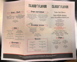Island Flavor In Spr menu