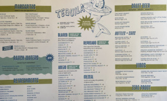 Joyride Taco House menu