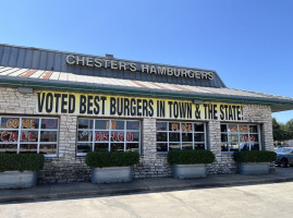 Chester's Hamburgers food