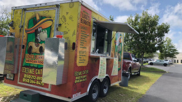 Lugo's Burrito Mexican Food Truck. outside